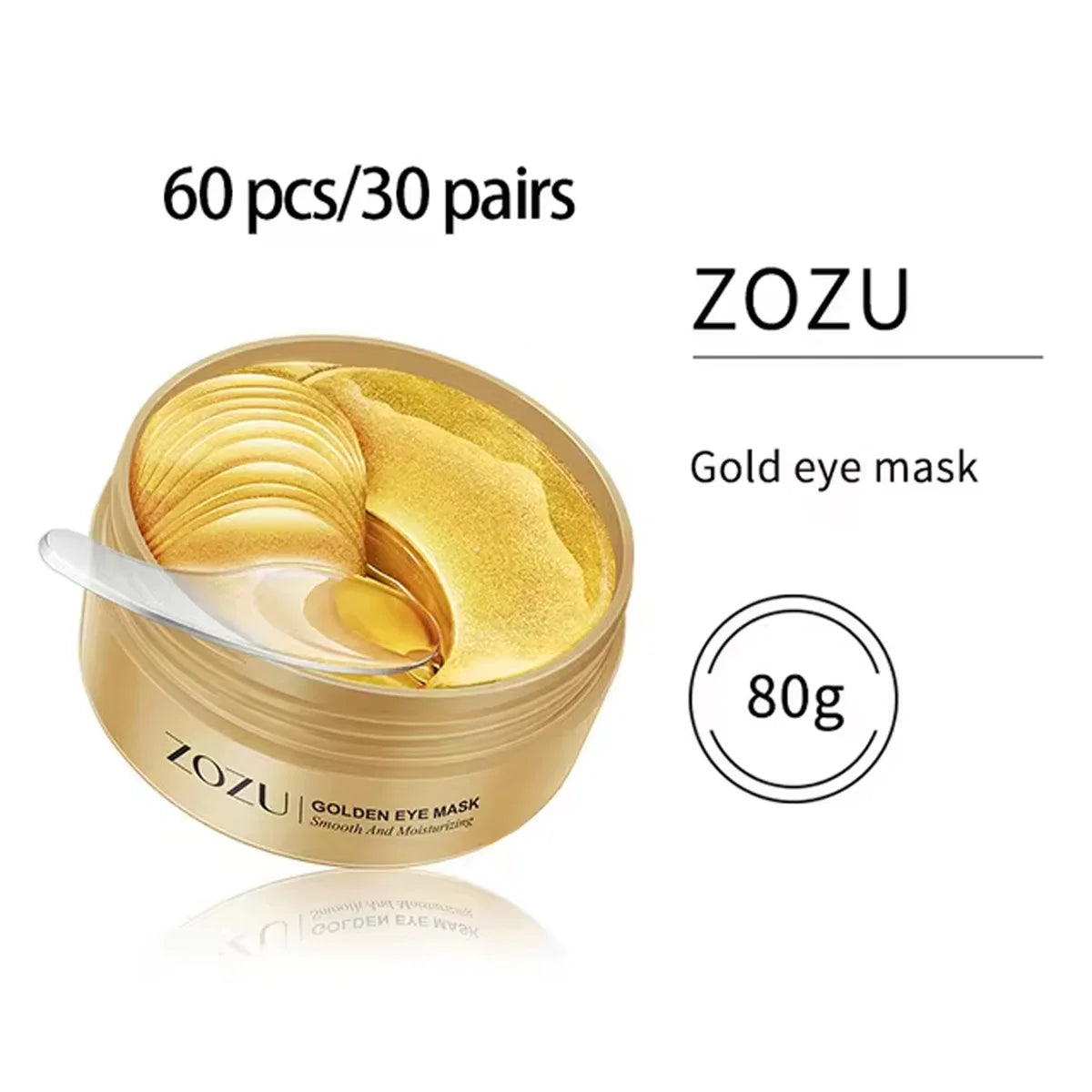Hydrating Gold & Avocado Eye Patches