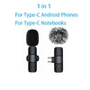 2-in-1 Wireless Clip-On Microphone