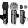 2-in-1 Wireless Clip-On Microphone
