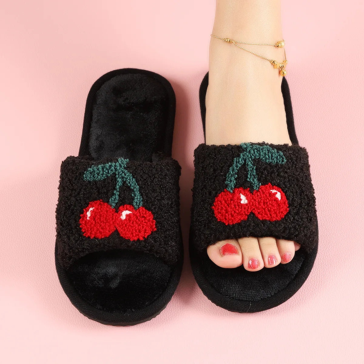 Fashion Soft Plush Cozy Slippers