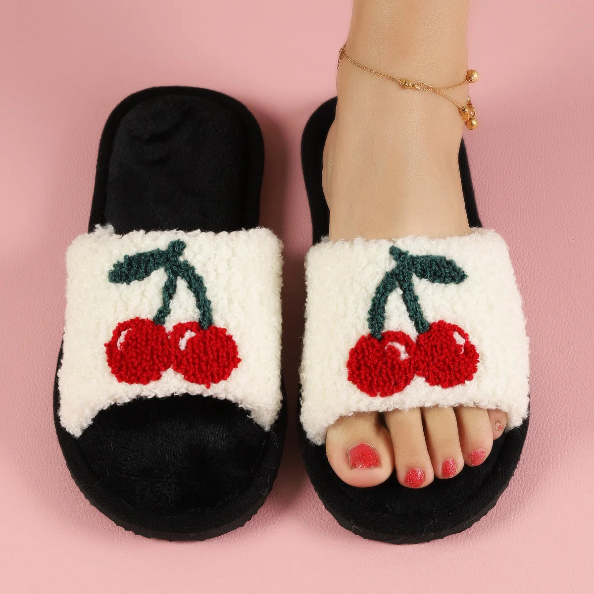 Fashion Soft Plush Cozy Slippers