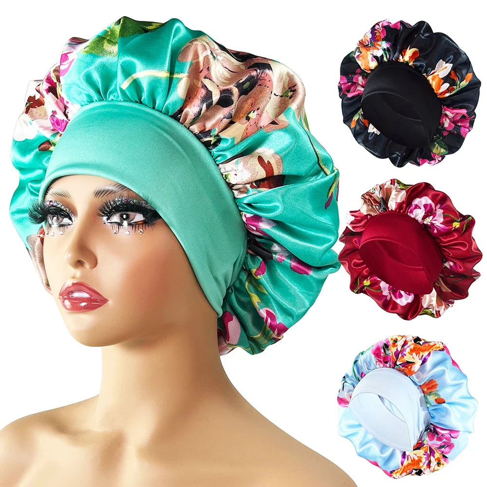 Silky Satin Hair Bonnet