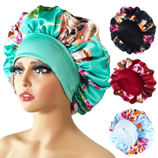 Silky Satin Hair Bonnet