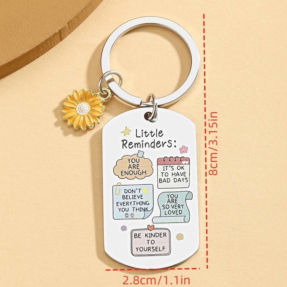 Little Reminders Inspirational Keychain