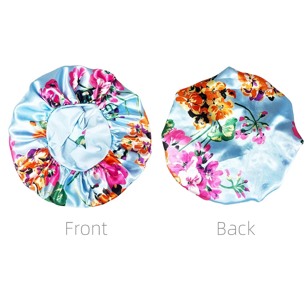 Silky Satin Hair Bonnet