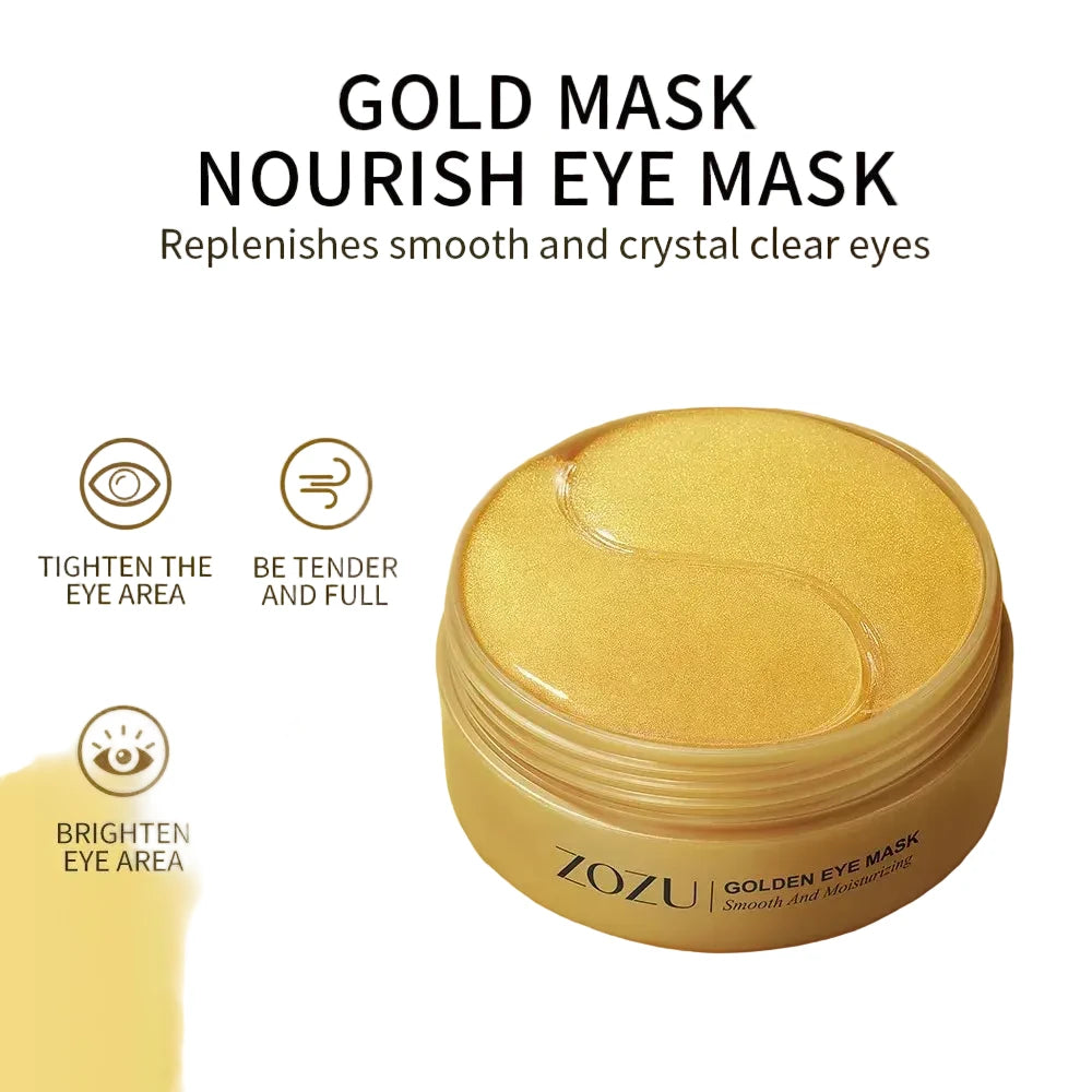 Hydrating Gold & Avocado Eye Patches