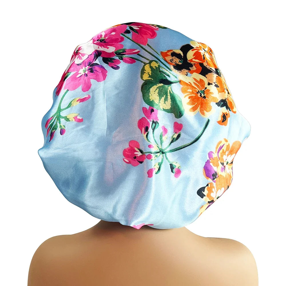 Silky Satin Hair Bonnet