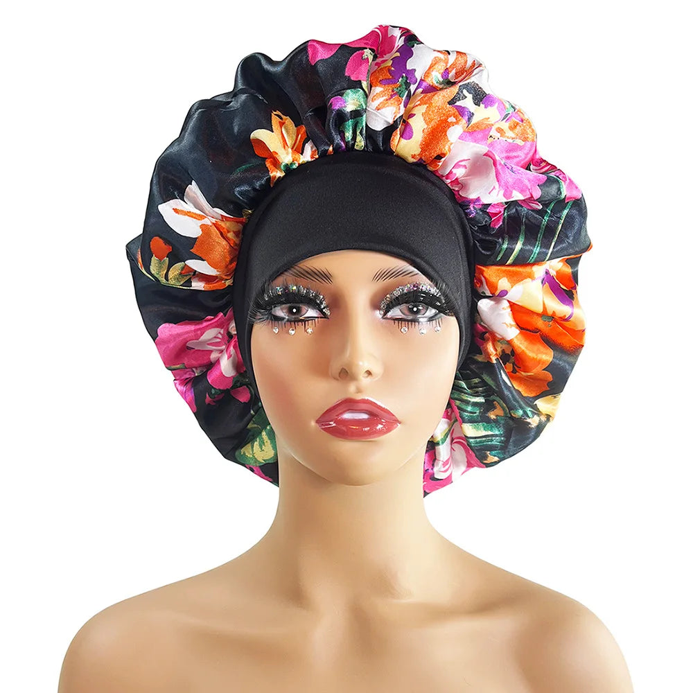 Silky Satin Hair Bonnet