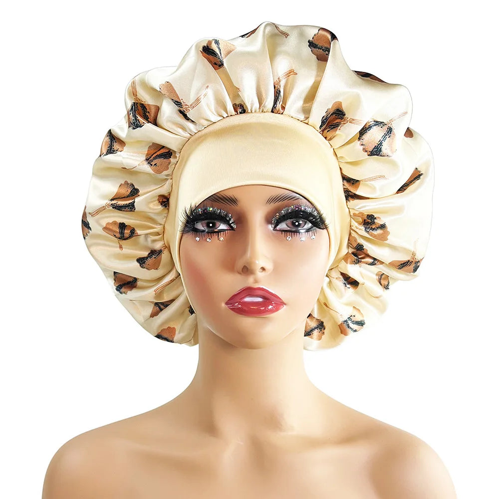 Silky Satin Hair Bonnet