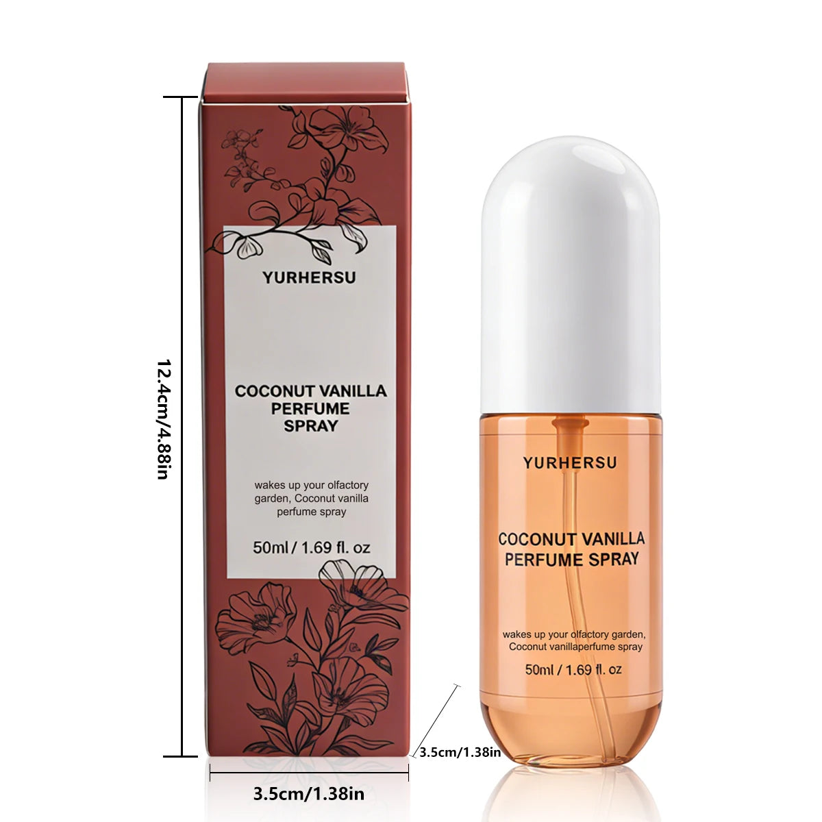 Vanilla Coconut BodyMist Spray for Women